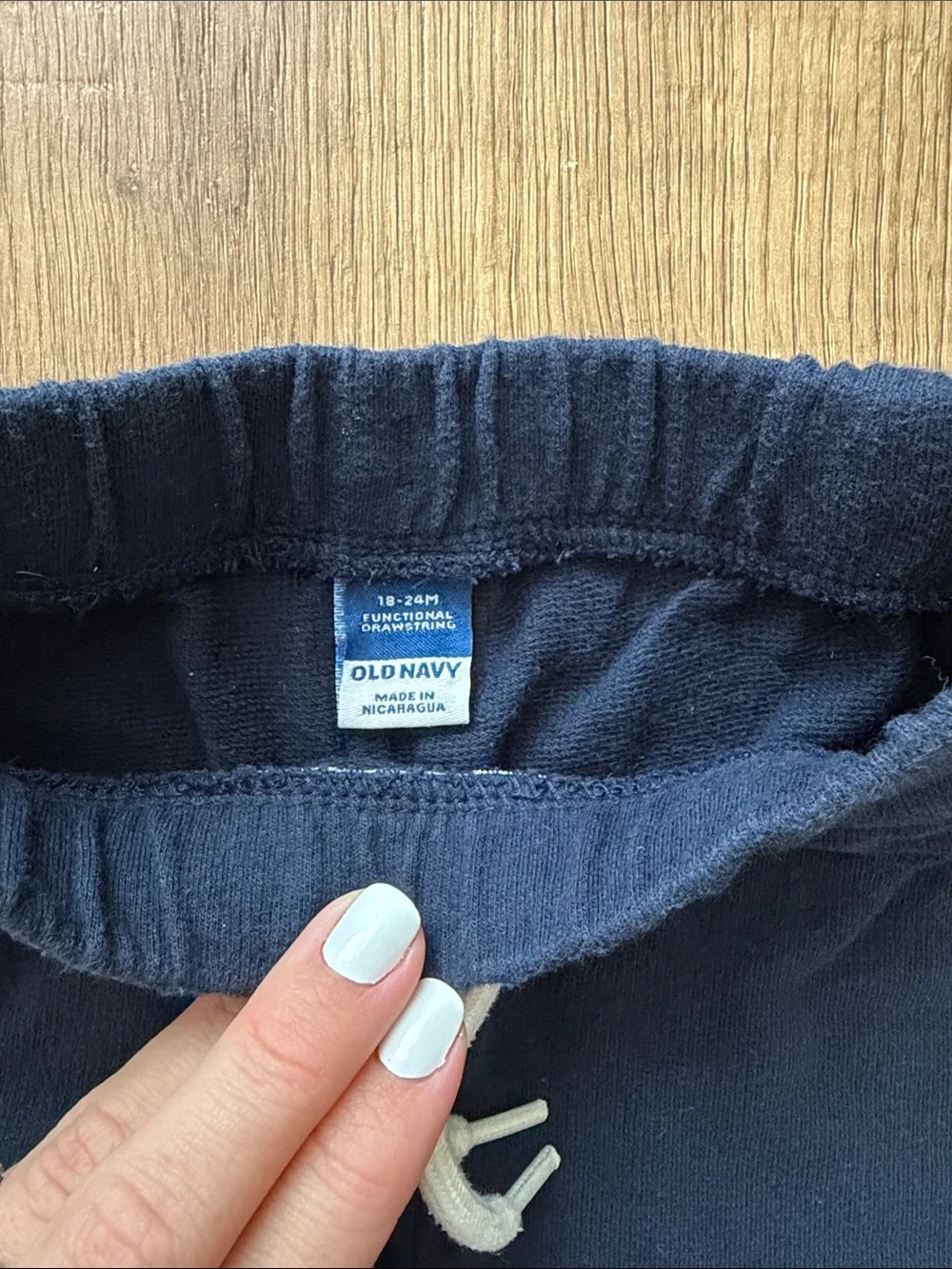 Size 18-24 mo Old Navy Navy Blue Jogger Sweatpants